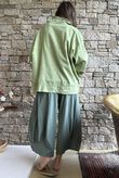 Hippie Shake Linen Blend Shirt Jacket Washed Lawn